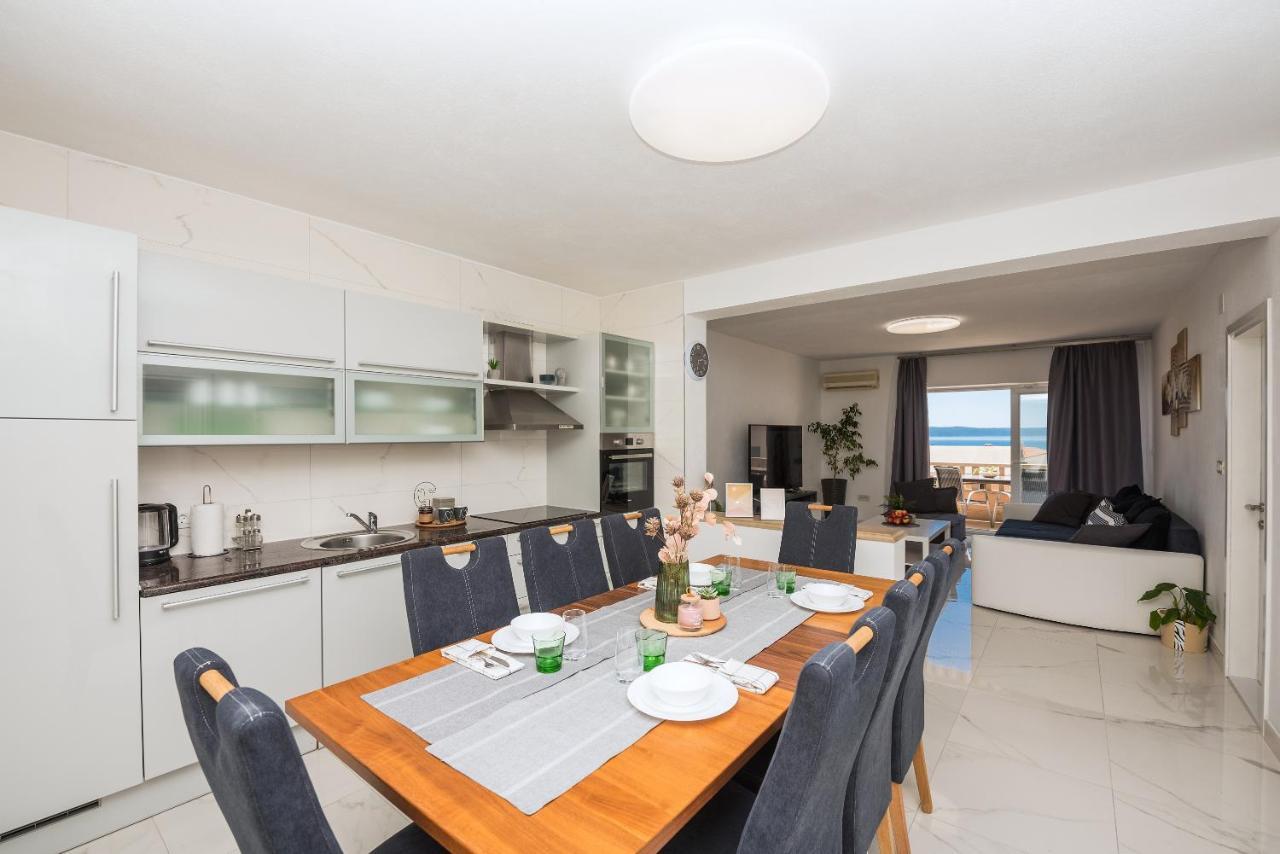 Apartment Sole Mio -Sea View Makarska Exteriör bild